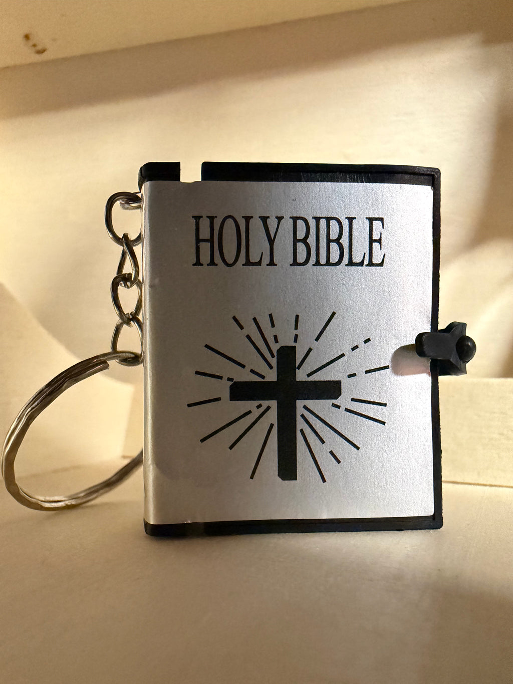 Holy Bible Keychain