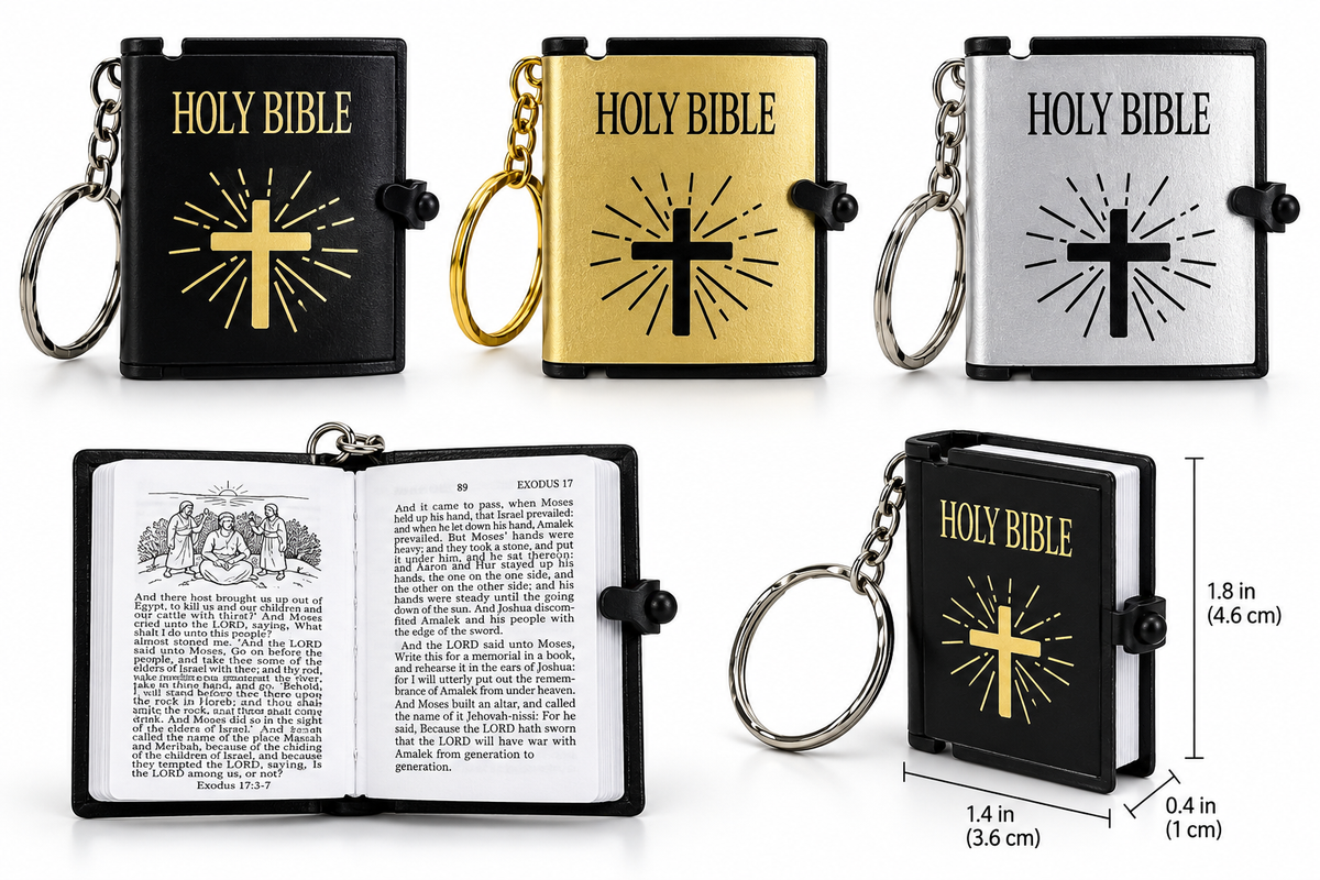 Holy Bible Keychain