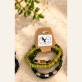 Yates Collective Earth-Tone Beaded Bracelet Sets